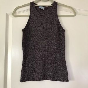 Urchin knits shimmer tank